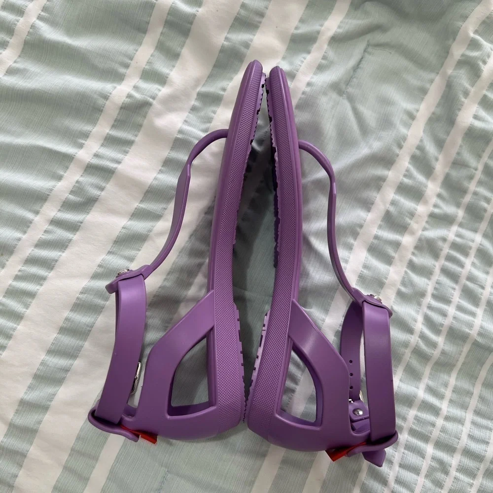 Hunter Women's Jelly thong sandals size 6